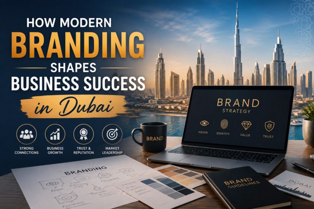 Creative team delivering brand consulting services in Dubai for business growth and customer engagement