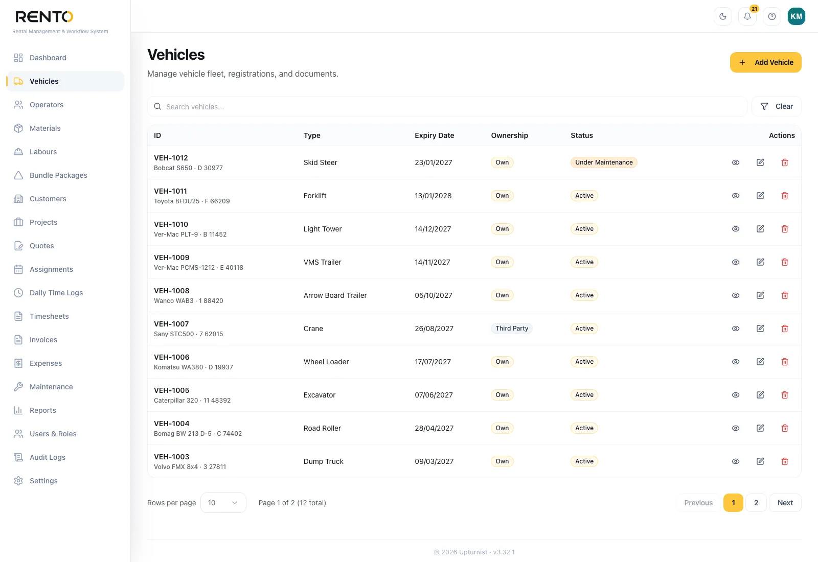 Vehicles